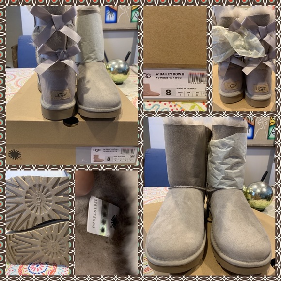 UGG Shoes - BNWT Authentic Ugg Bailey Bow Boots